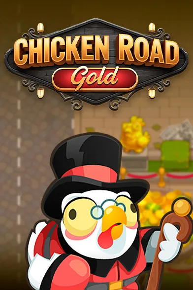Chicken Road Gold von InOut, Spielcover