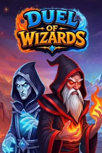 Duel of Wizards von Backseat Gaming, Spielcover