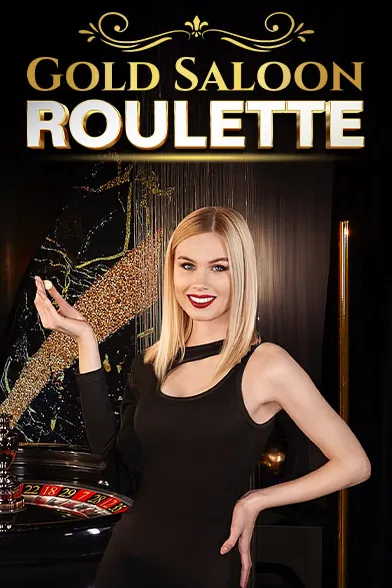 Gold Saloon Roulette von Iconic 21, Spielcover