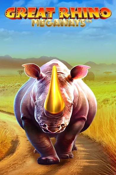 Great Rhino Megaways von Pragmatic, Spielcover