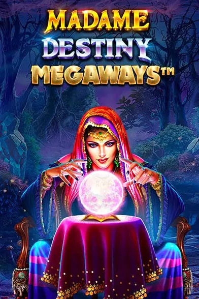 Madame Destiny Megaways von Pragmatic, Spielcover