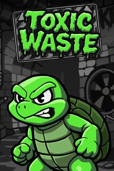 Toxic Waste von Hacksaw Gaming, Spielcover